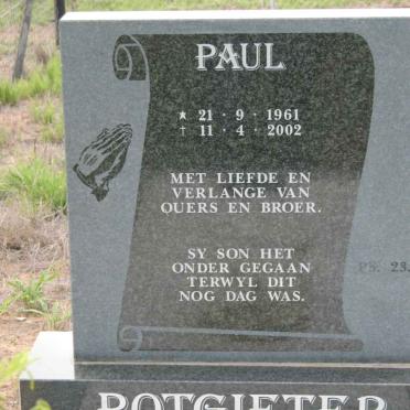 POTGIETER Paul 1961-2002