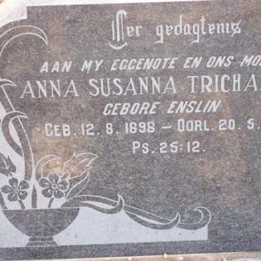 TRICHARDT Anna Susanna nee ENSLIN 1898-1966