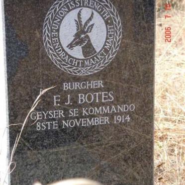 BOTES Frederik Johannes -1914