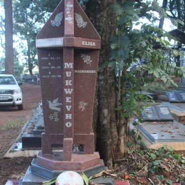 MUKWEVHO Elisa Mashanzhe 1908-2010