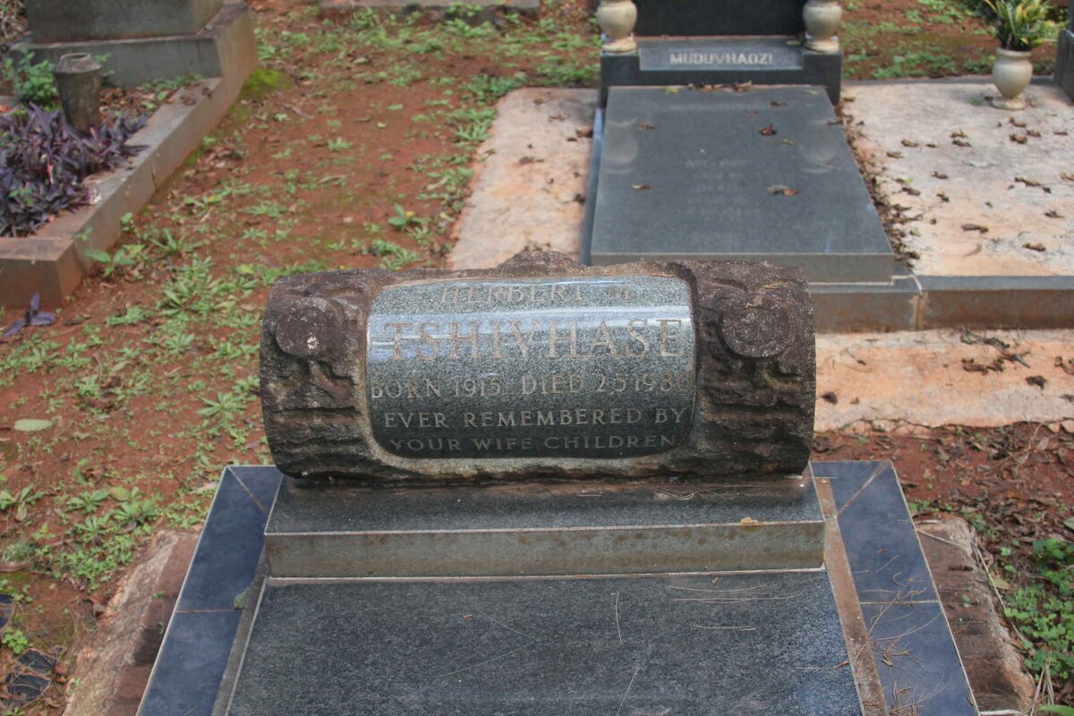 TSHIVASE Herbert M. 1915-1980