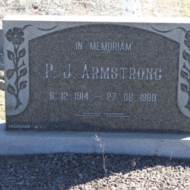 ARMSTRONG P.J. 1914-1989