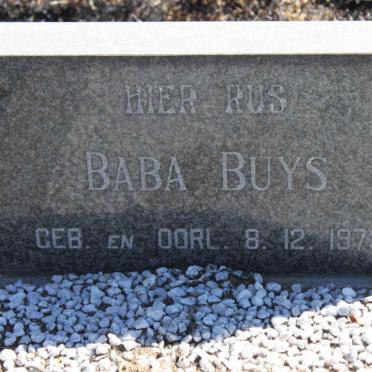 BUYS Baba 1973-1973