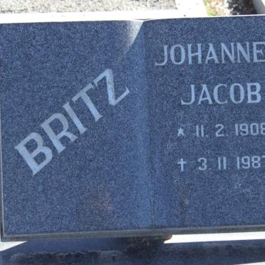BRITZ Johannes Jacob 1908-1987
