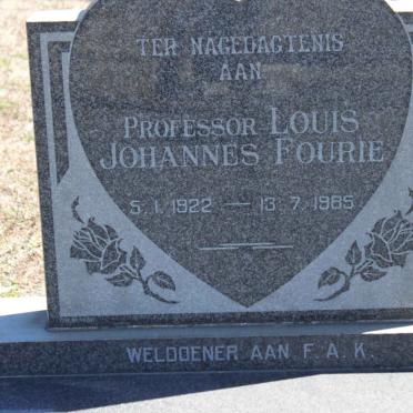 FOURIE Louis Johannes 1922-1985