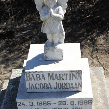 JORDAAN Baba Martina Jacoba 1965-1965