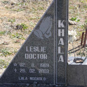 KHALA Leslie Doctor 1969-2003