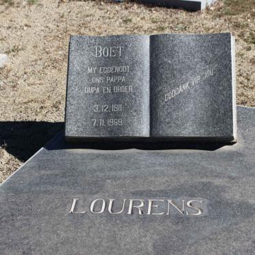 LOURENS Boet 1911-1969