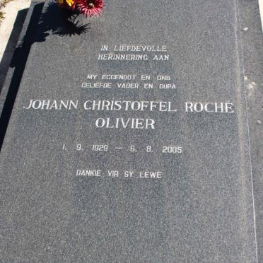 OLIVIER Johann Christoffel Roche 1929-2005