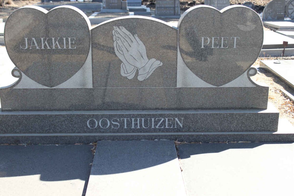 OOSTHUIZEN Peet &amp; Jakkie