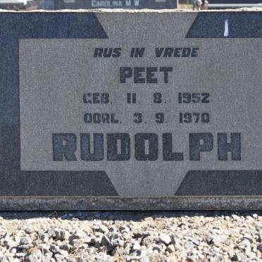 RUDOLPH Peet 1952-1970
