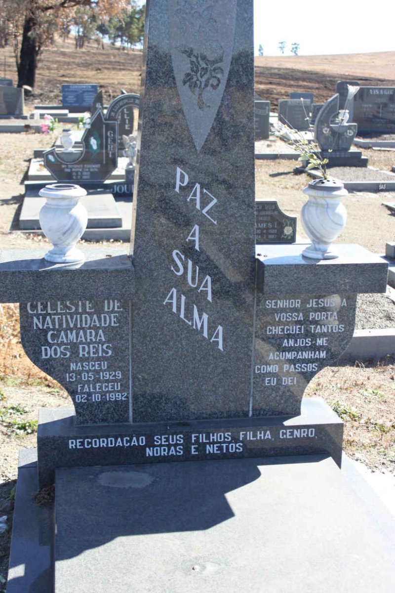 REIS Celeste de Natividade Camara, Dos 1929-1992