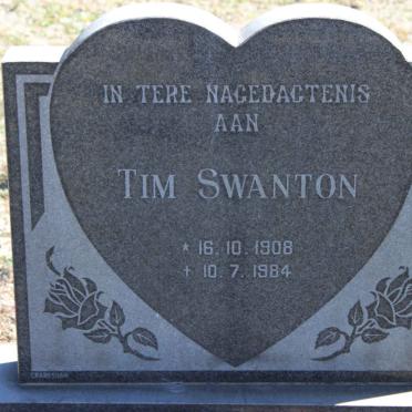 SWANTON Tim 1905-1984