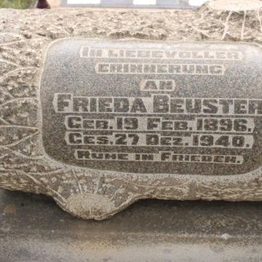 BEUSTER Frieda 1896-1940