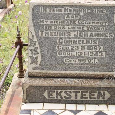 EKSTEEN Theunis Johannes Cornelius 1867-1943