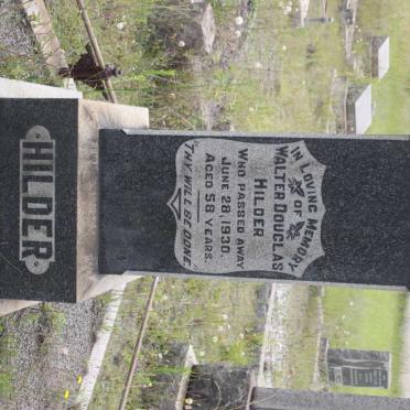 HILDER Walter Douglas -1930