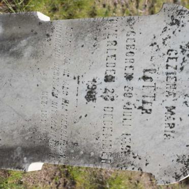 LOTTER Geziena Maria 189?-190? 