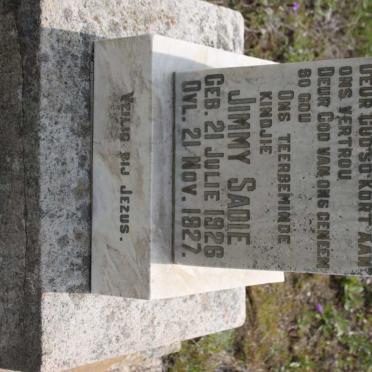 SADIE Jimmy 1926-1927 