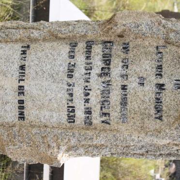 WRIGLEY George 18??-1930