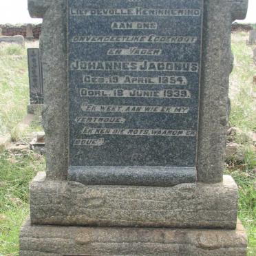 COETSER Johannes Jacobus 1854-1939