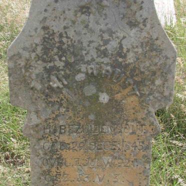 BEZUIDENHOUT H. 1845-1921