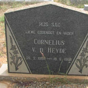 HEYDE Cornelius, v.d. 1903-1968