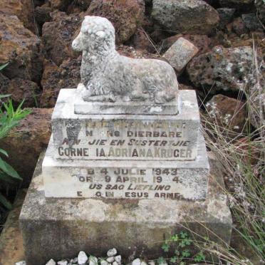 KRUGER Cornelia Adriana 1943-1944