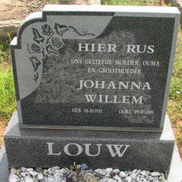 LOUW Johanna Willem 1931-2005
