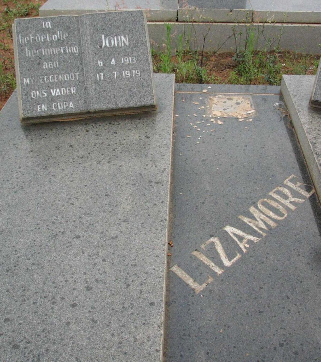 LIZAMORE John 1913-1979