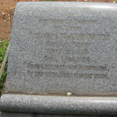 NAUDE Susara Susanna 1905-1985