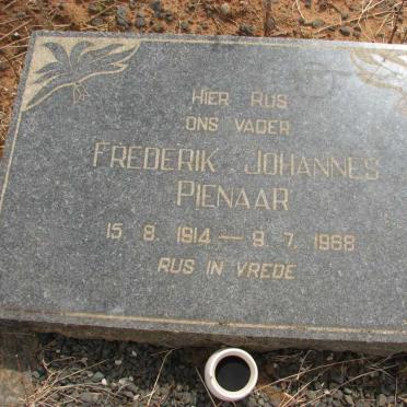 PIENAAR Frederik Johannes 1914-1968