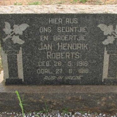 ROBERTS Jan Hendrik 1916-1916