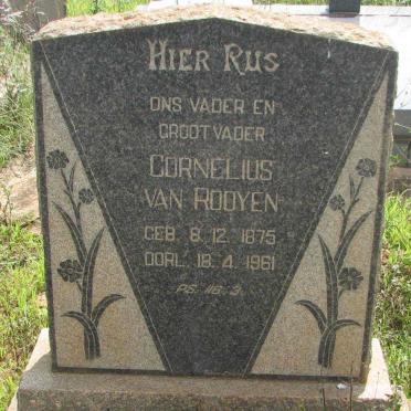 ROOYEN Cornelius, van 1875-1961