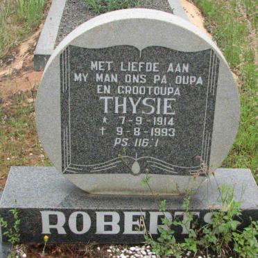 ROBERTS Thysie 1914-1993