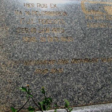 ROBERTS F.J.L. 1873-1955