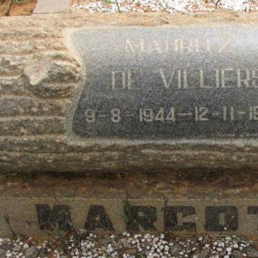 VILLIERS Mauritz, de 1944-1967