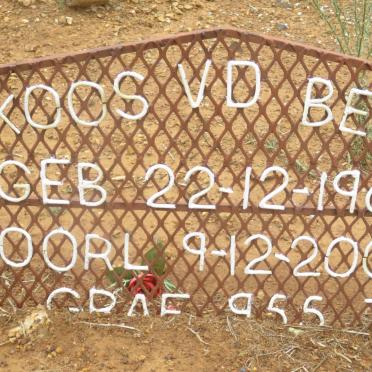 BERG Koos, v.d. 1966-2008 _2