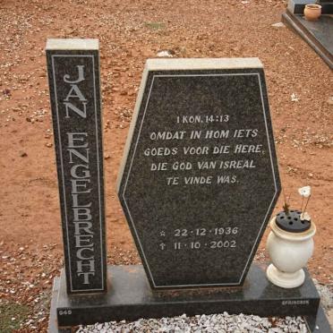 ENGELBRECHT Jan 1936-2002