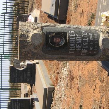 FRECKLETON Charles Henry 1968-1988