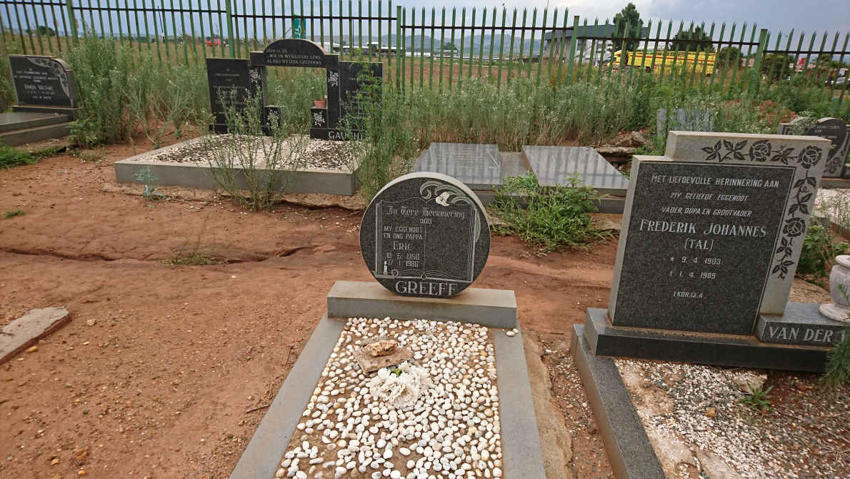 GREEFF Eric 1950-1986