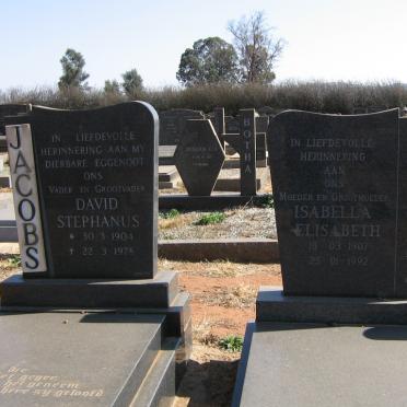 JACOBS David Stephanus 1904-1978 :: JACOBS Isabella Elisabeth 1907-1992