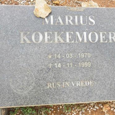 KOEKEMOER Marius 1970-1999