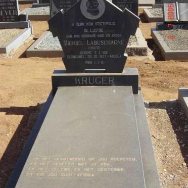 KRUGER Michiel Labuschagne 1951-1977 _1