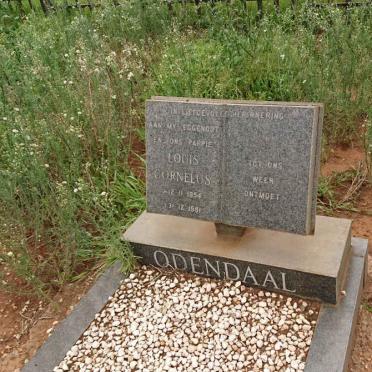 ODENDAAL Louis Cornelus 1954-1981