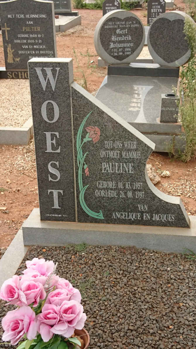 WOEST Pauline 1957-1997