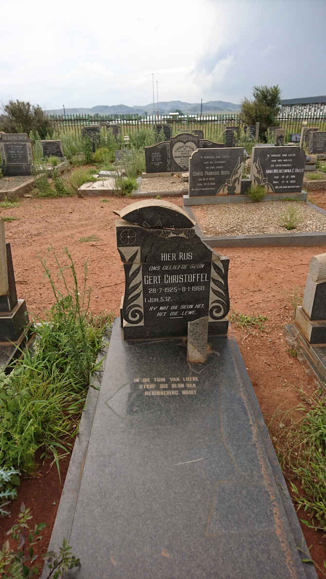? Gert Christoffel 1925-1968