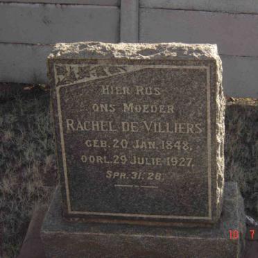 VILLIERS Rachel, de 1848-1927