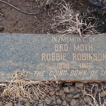 ROBINSON Robbie 1896-1962
