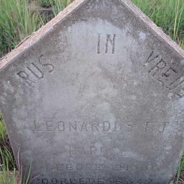 HARMSE Leonardus F.J. 193?-1942