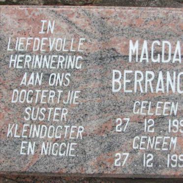 BERRANGÉ Magda 1995-1995